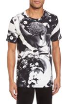 Men's Boss Diced Allover Print T-shirt - White