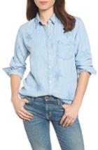Women's Rails Ingrid Star Shadow Shirt, Size - Blue