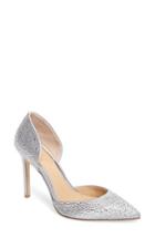 Women's Jewel Badgley Mischka Alexandra D'orsay Pump M - Metallic