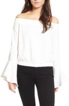 Women's Bardot Elson Off The Shoulder Top - Ivory