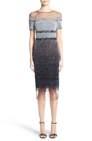 Women's Pamella Roland Signature Sequin Cocktail Dress