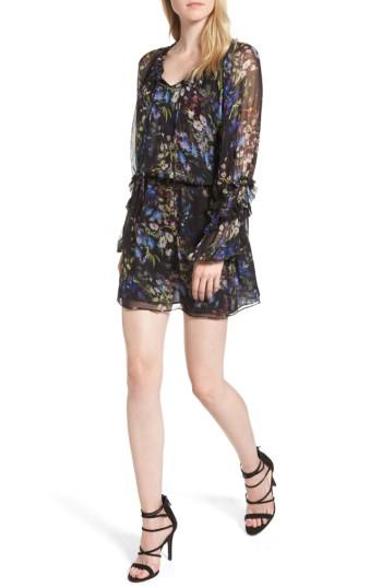 Women's Parker Nicole Silk Dress - Black