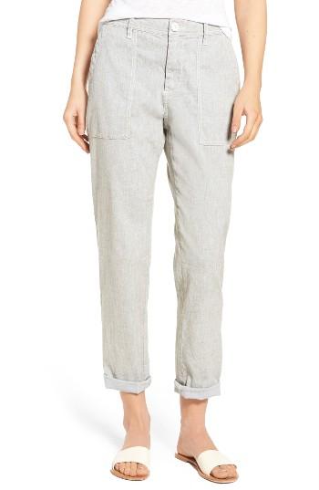 Women's James Perse Relaxed Straight Leg Pants - Grey