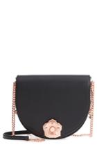 Ted Baker London Roslyn Leather Crossbody Bag - Black