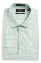 Men's Nordstrom Men's Shop Smartcare(tm) Classic Fit Check Dress Shirt 36 - Blue