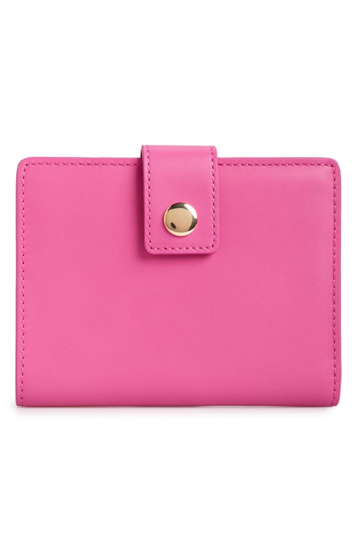 J.crew Leather Passport Case - Pink