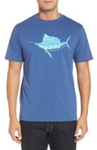 Men's Vineyard Vines Sailfish Whale Line Graphic T-shirt - Blue