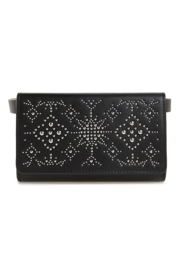 Rebecca Minkoff Erin Studded Calfskin Leather Belt Bag - Black