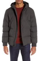 Men's Calibrate Hooded Puffer Jacket - Grey