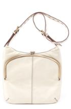 Hobo Minette Leather Shoulder Bag - White