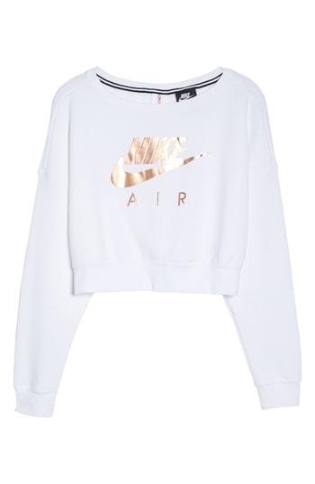 Women's Nike Air Rally Crew - White