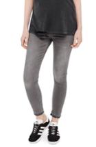 Women's Topshop Jamie Released Hem Maternity Skinny Jeans X 32 - Grey
