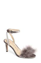 Women's Sole Society Lindzay Feather Sandal M - Grey