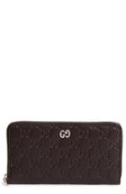 Men's Gucci Dorian Leather Wallet - Brown