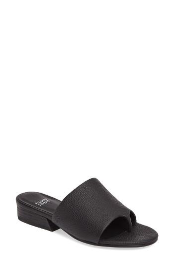 Women's Eileen Fisher Beal Slide Sandal M - Black