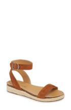 Women's Lucky Brand Garson Espadrille Sandal M - Brown
