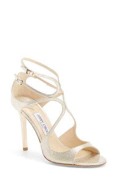 Women's Jimmy Choo 'lang' Sandal Us / 41eu - Beige
