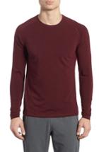 Men's Zella Long Sleeve T-shirt, Size - Burgundy