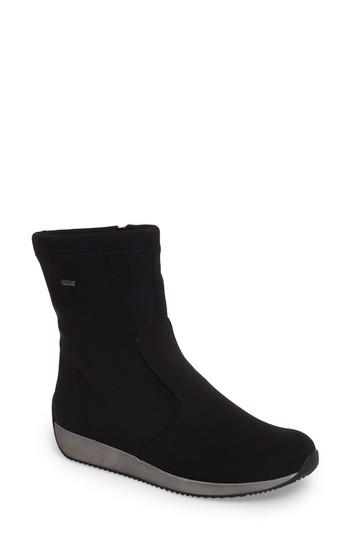 Women's Ara Luella Waterproof Gore-tex Boot .5 M - Black