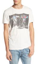 Men's Sol Angeles Pow Pow Crew Graphic T-shirt, Size - Ivory