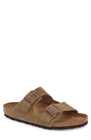 Men's Birkenstock 'arizona' Sandal D - Brown