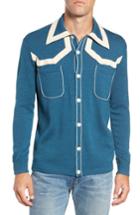Men's Levi's Vintage Clothing Isaac Knit Shirt - Blue