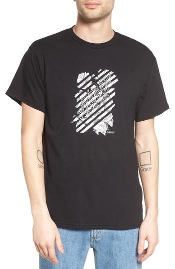 Men's Obey Defiant Rose Graphic T-shirt