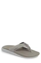Men's Ugg Tenoch Hyperweave Flip Flop M - Grey