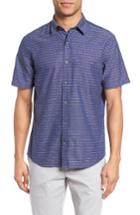 Men's Maker & Company Fit Stripe Short Sleeve Sport Shirt