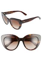 Women's Dolce & Gabbana 53mm Cat Eye Sunglasses -
