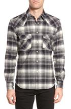 Men's Culturata Western Sport Shirt, Size - Black