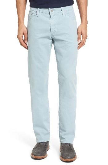 Men's Ag Graduate Sud Slim Straight Leg Pants X 34 - Blue