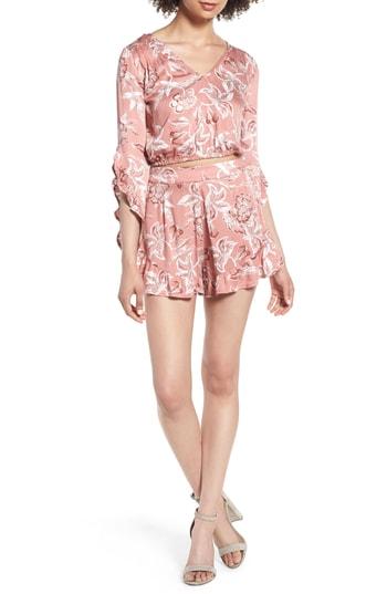 Women's Somedays Lovin Wild World Crop Top - Pink