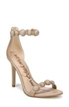 Women's Sam Edelmen Addison Embellished Ankle Strap Sandal M - Beige