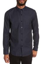 Men's Theory Rammy Trim Fit Sport Shirt, Size - Blue