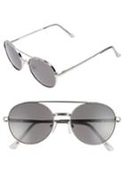 Men's 1901 Logan 52mm Sunglasses - Silver/ Grey