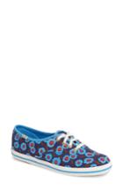 Women's Keds For Kate Spade New York Kick Print Sneaker .5 M - Blue