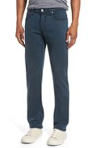 Men's Fidelity Denim Jimmy Lumina Slim Straight Leg Twill Pants X 34 - Blue