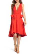 Women's Elliatt Rapture Ruffle Dress - Red