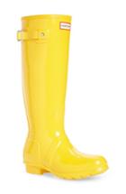 Women's Hunter Original High Gloss Boot M - Yellow