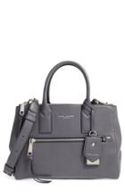 Marc Jacobs Recruit East/west Pebbled Leather Tote - Grey