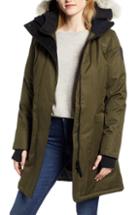 Women's Badgley Mischka Water Repellent Anorak With Stowaway Hood - Brown