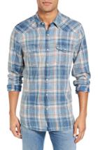 Men's Lucky Brand Santa Fe Plaid Western Shirt