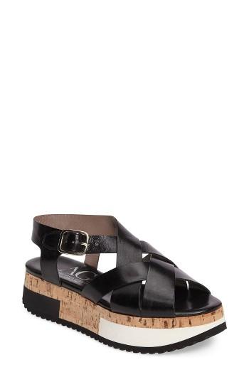 Women's Agl Cork Platform Sandal .5us / 35.5eu - Black