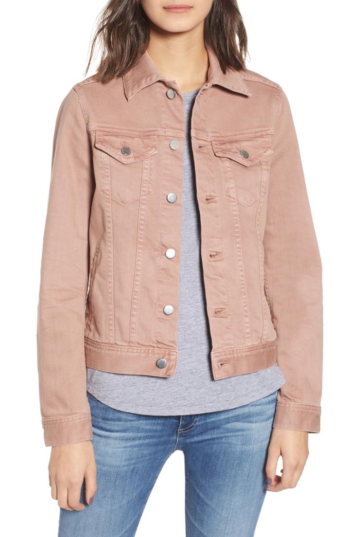 Women's Ag Mya Denim Jacket - Pink