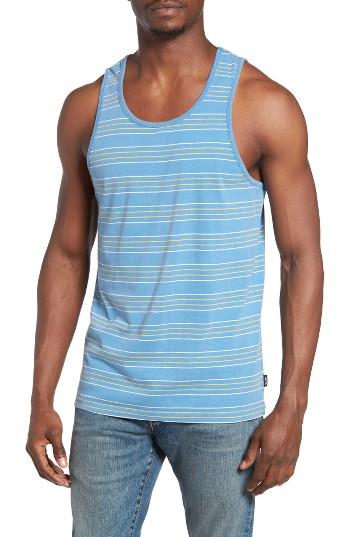 Men's Brixton Hilt Striped Tank - Blue