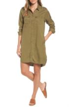 Women's Barbour Langley Military Twill Dress Us / 8 Uk - Green