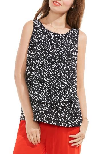 Women's Vince Camuto Dotted Harmony Tiered Blouse