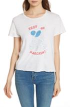 Women's Re/done Keep On Marchin' Tee - White