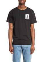 Men's Saturdays Nyc Walking Man T-shirt - Black